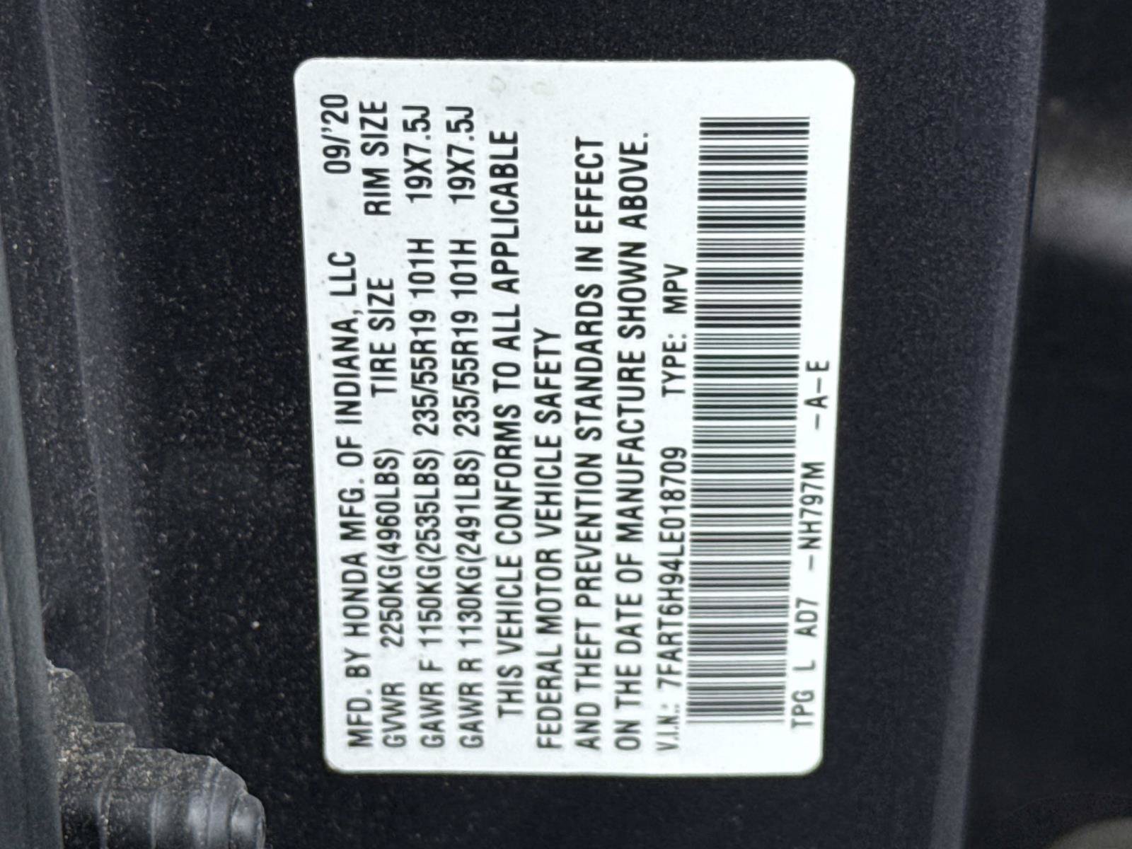 Used 2020 Honda CR-V Touring image 25