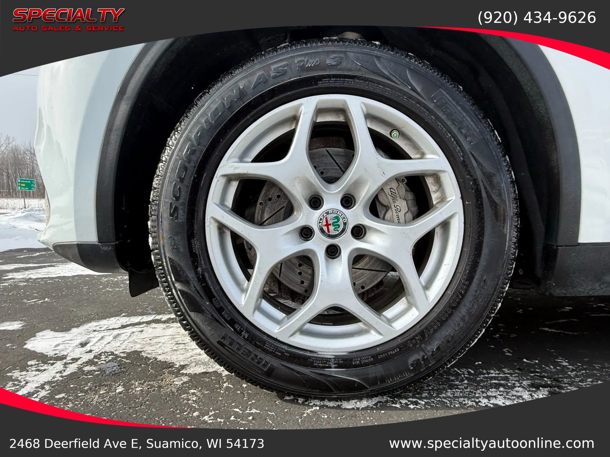 Used 2020 Alfa Romeo Stelvio Sport Utility 4D w/ Cold Weather Package image 41