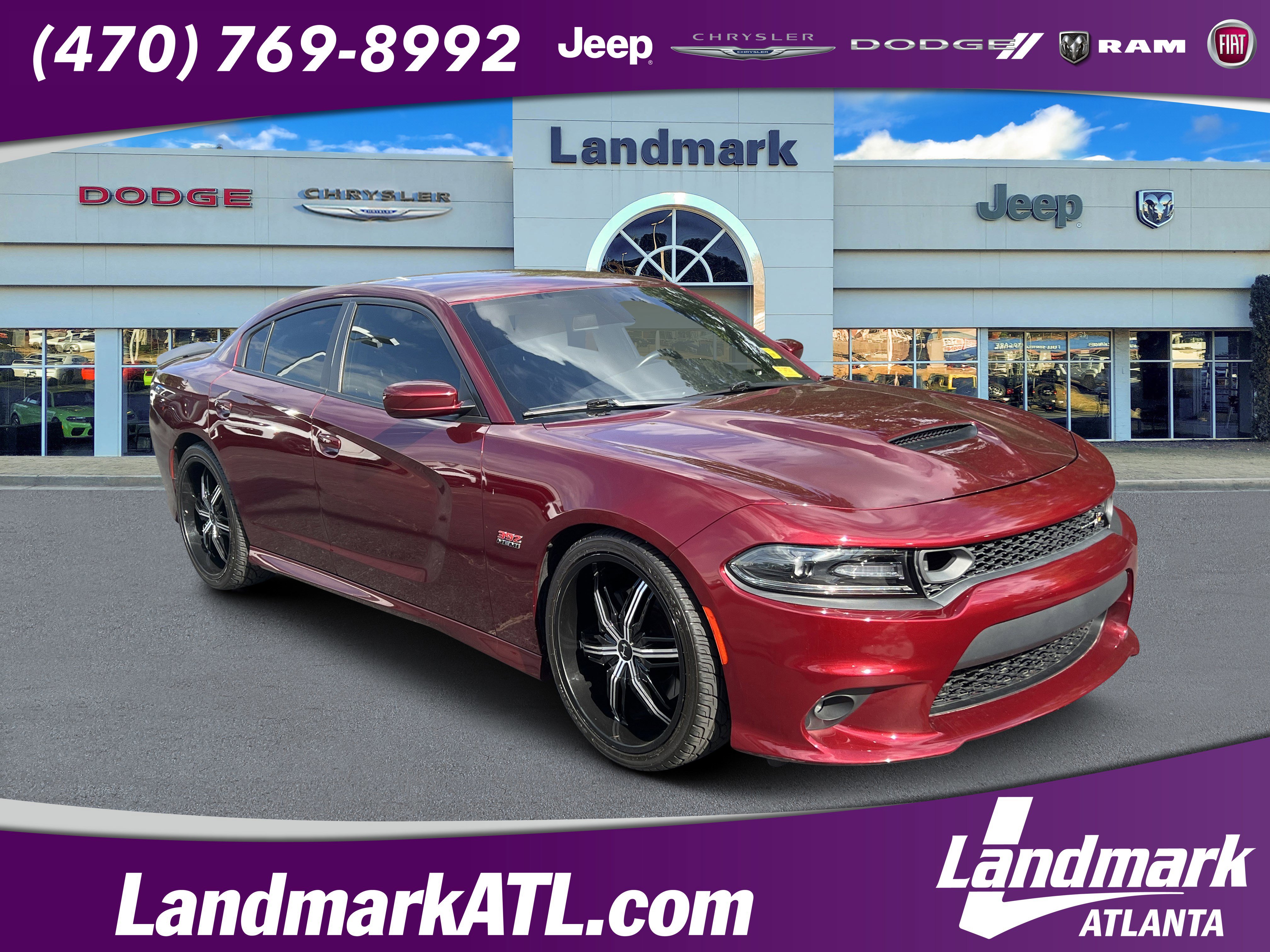 Used 2019 Dodge Charger Scat Pack RWD image 1