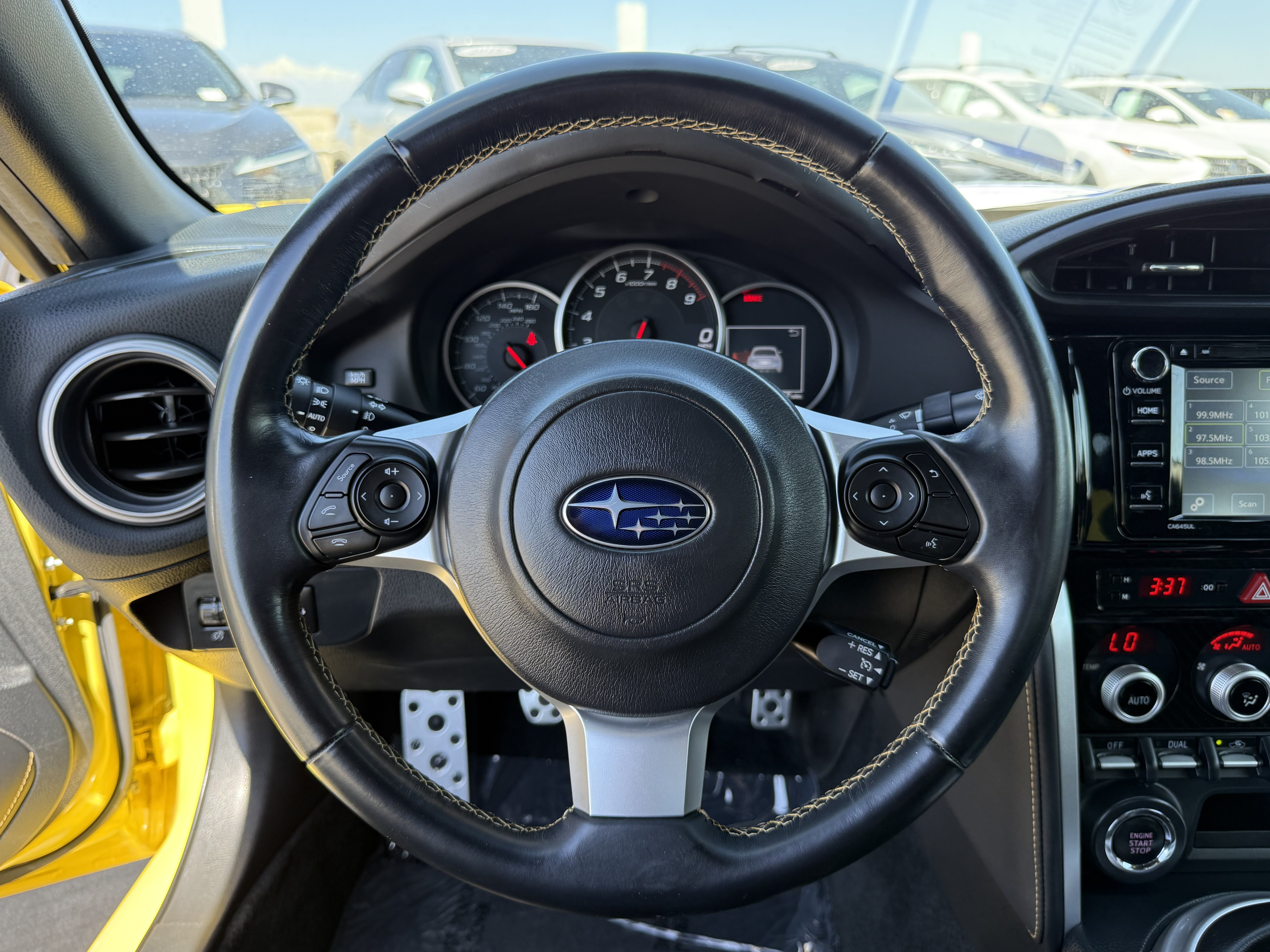 Used 2017 Subaru BRZ Series.Yellow RWD image 21
