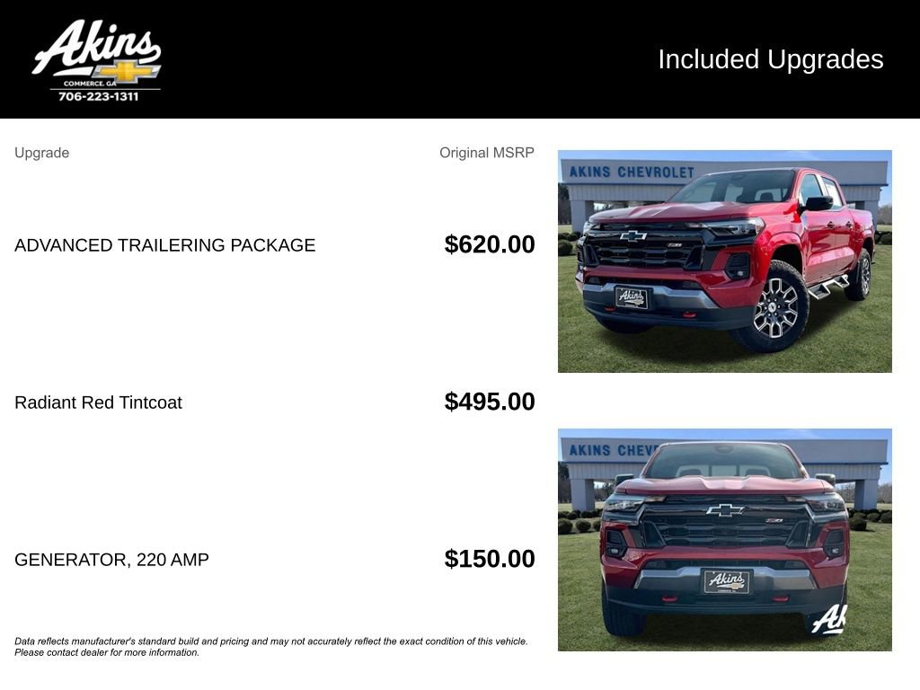 Used 2024 Chevrolet Colorado Z71 w/ Advanced Trailering Package AWD/4WD image 5