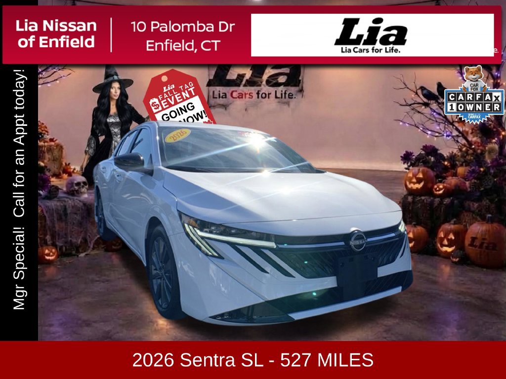 Certified 2026 Nissan Sentra SL w/ Floor Mat Package