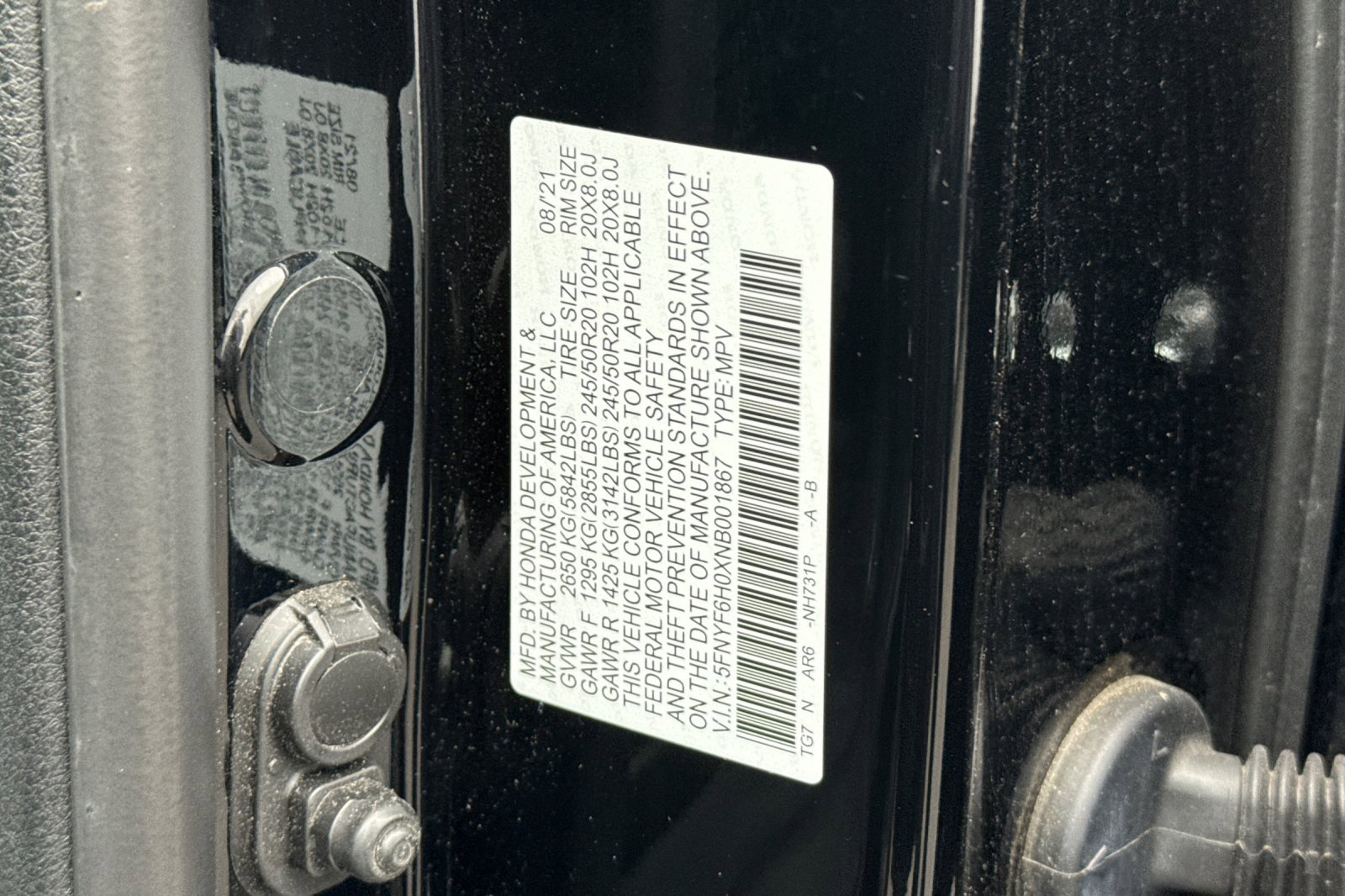 Used 2022 Honda Pilot Elite image 53