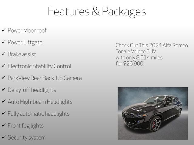 Used 2024 Alfa Romeo Tonale Veloce image 17