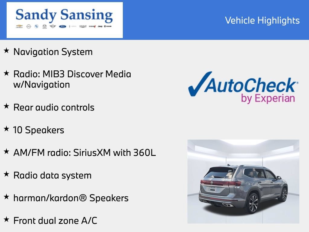 Used 2024 Volkswagen Atlas SEL Premium R-Line AWD/4WD image 7