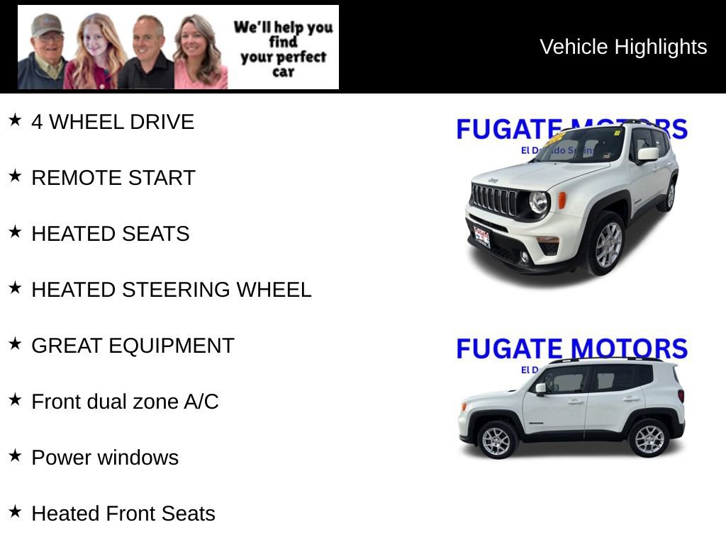 Used 2020 Jeep Renegade Latitude w/ Cold Weather Group image 8