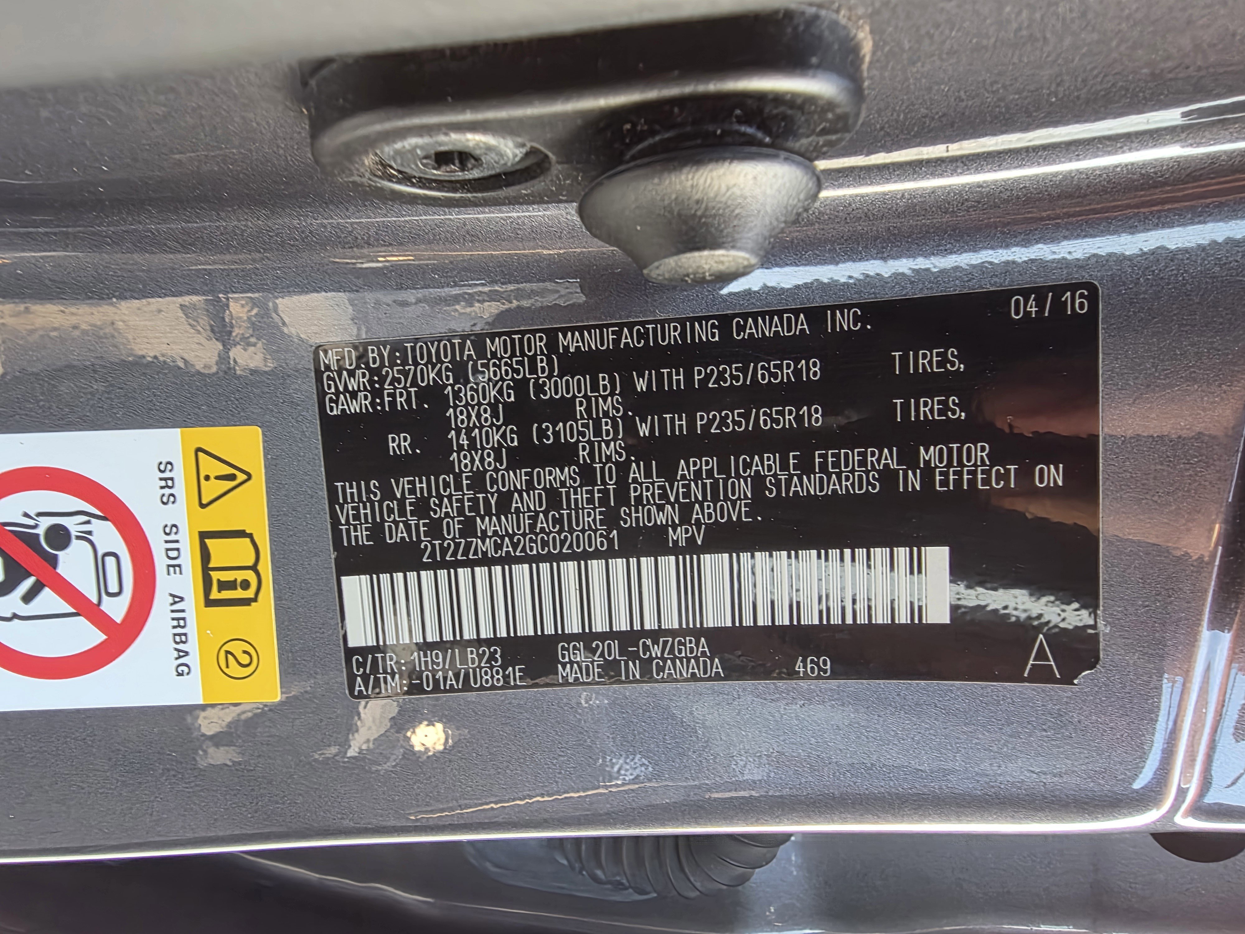 Used 2016 Lexus RX 350 FWD w/ Premium Package image 29