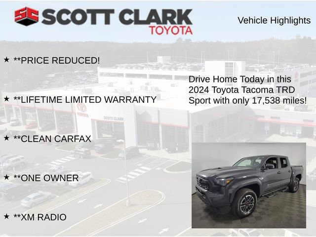 Used 2024 Toyota Tacoma TRD Sport w/ TRD Sport Upgrade Package AWD/4WD image 12