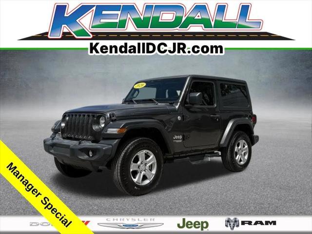 Certified 2020 Jeep Wrangler Sport