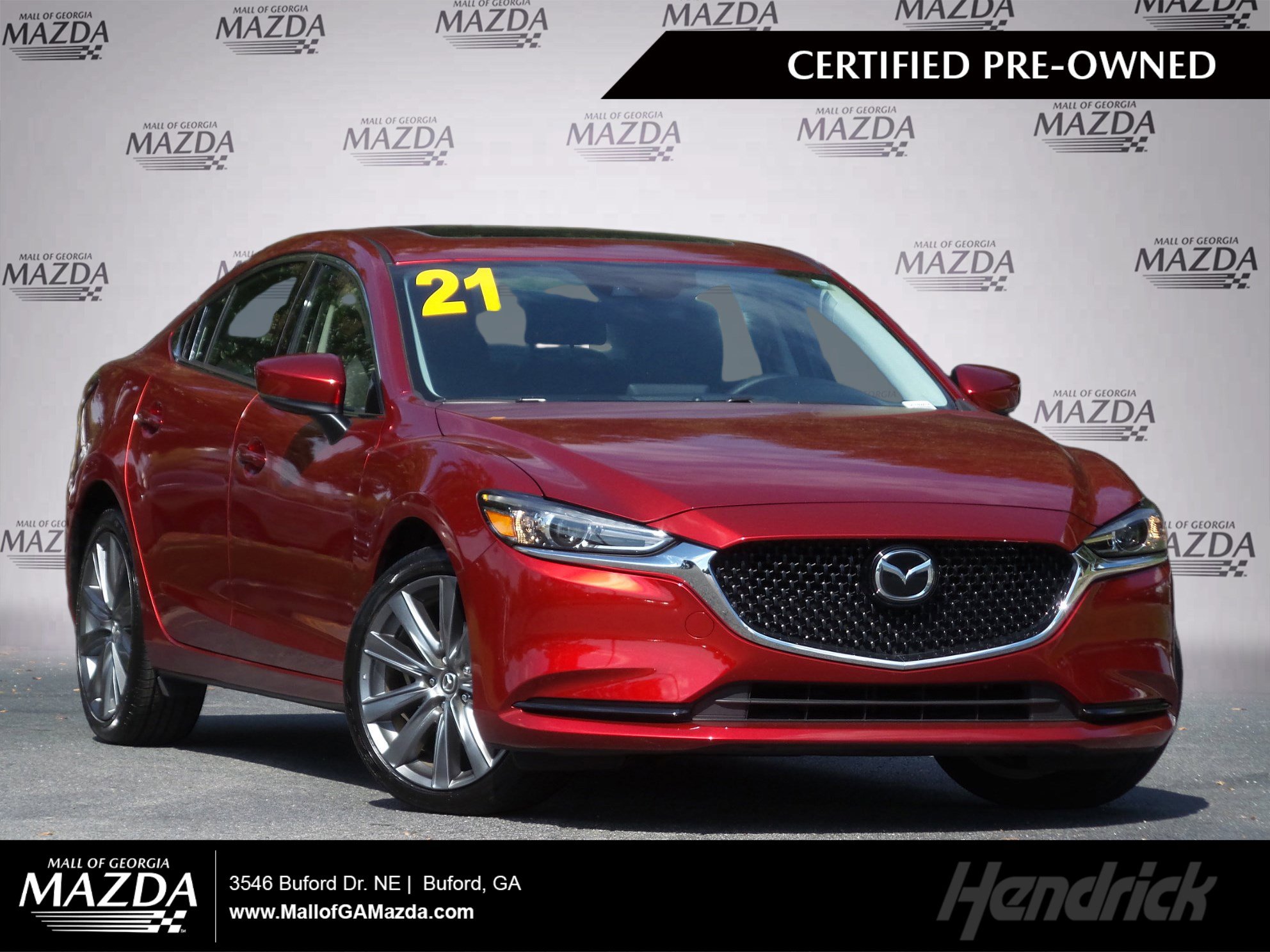 Certified 2021 MAZDA MAZDA6 Touring