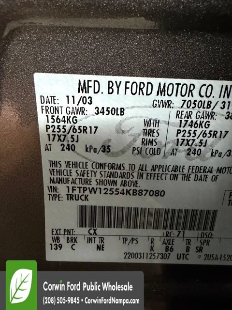 Used 2004 Ford F150 XLT RWD 360° Tour