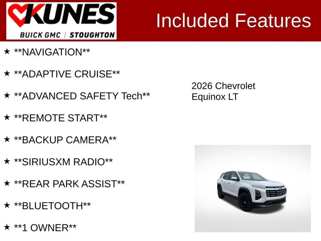Used 2026 Chevrolet Equinox LT AWD/4WD image 4