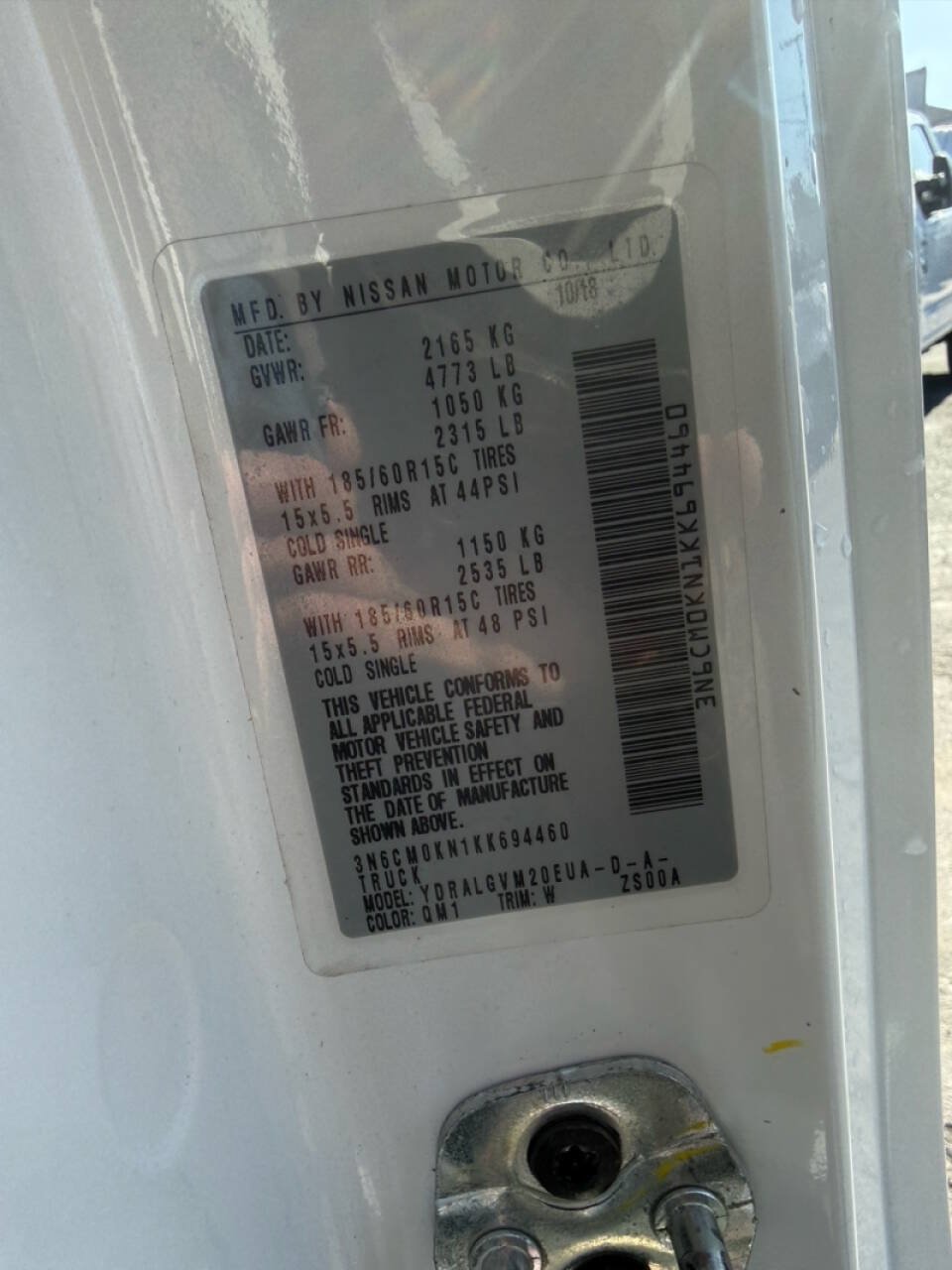 Used 2019 Nissan NV200 SV w/ Navigation Package FWD image 21