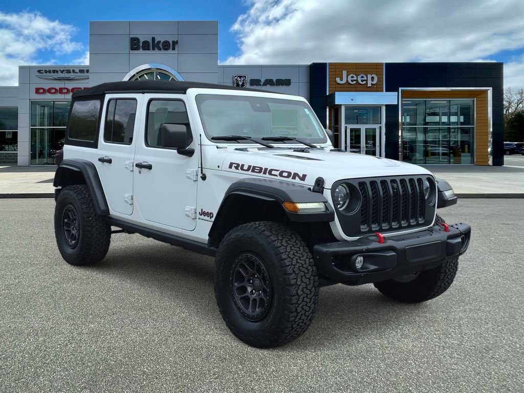 Used 2023 Jeep Wrangler Unlimited Rubicon w/ Xtreme 35 Tire Package AWD/4WD image 1