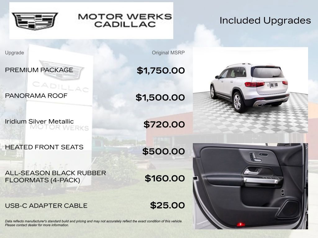 Used 2021 Mercedes-Benz GLB 250 4MATIC w/ Premium Package image 9