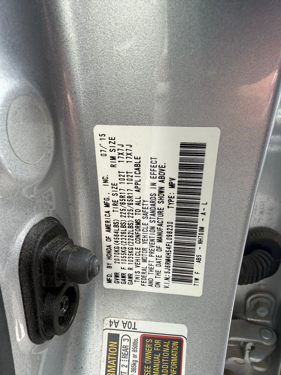 Used 2015 Honda CR-V EX image 17