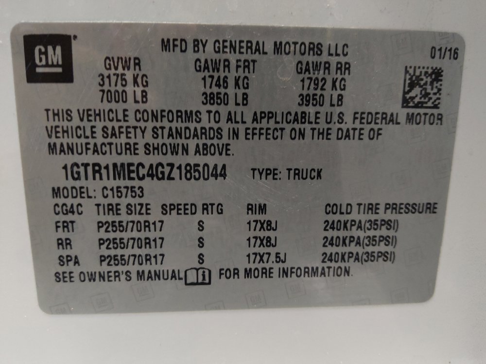 Used 2016 GMC Sierra 1500 SLE w/ SLE Value Package image 33