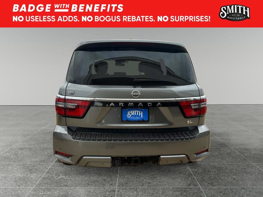 Used 2021 Nissan Armada SL w/ Captain's Chairs Package AWD/4WD image 7