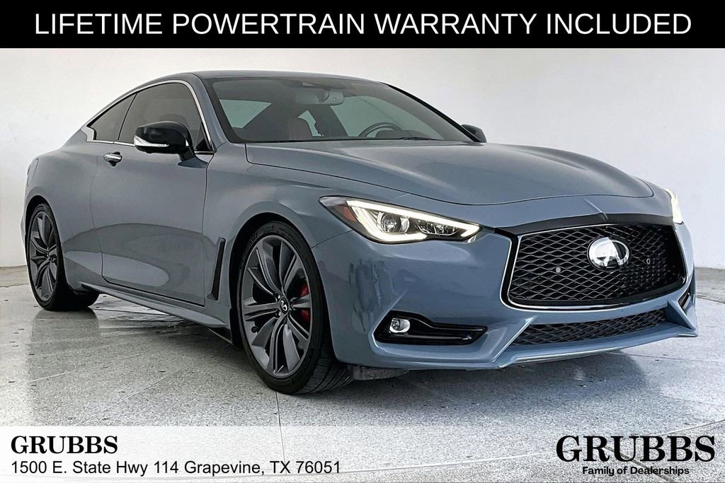 Certified 2022 INFINITI Q60 Red Sport 400 w/ Cargo Package