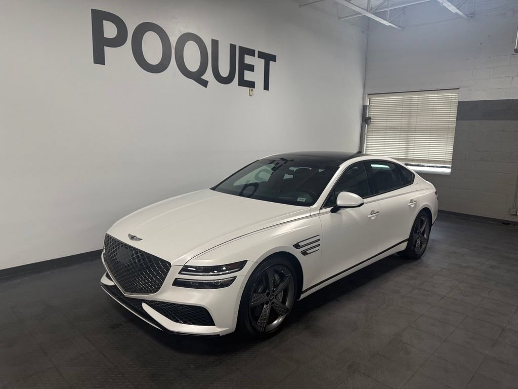 Used 2022 Genesis G80 3.5T Sport w/ Sport Prestige Package AWD/4WD image 2