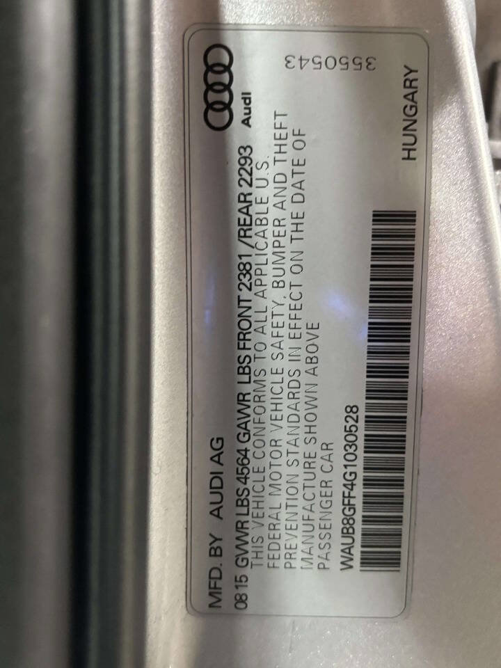 Used 2016 Audi A3 2.0T Premium image 37