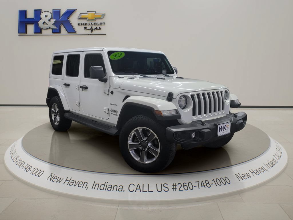 Used 2020 Jeep Wrangler Unlimited Sahara w/ Uconnect 4C Nav & Sound Group