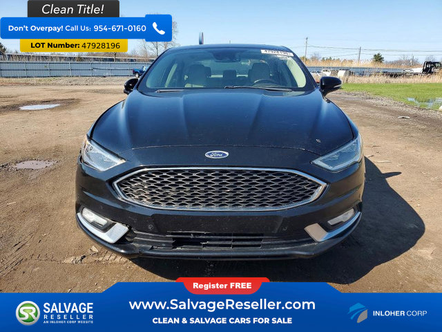 Used 2017 Ford Fusion Platinum AWD/4WD image 7