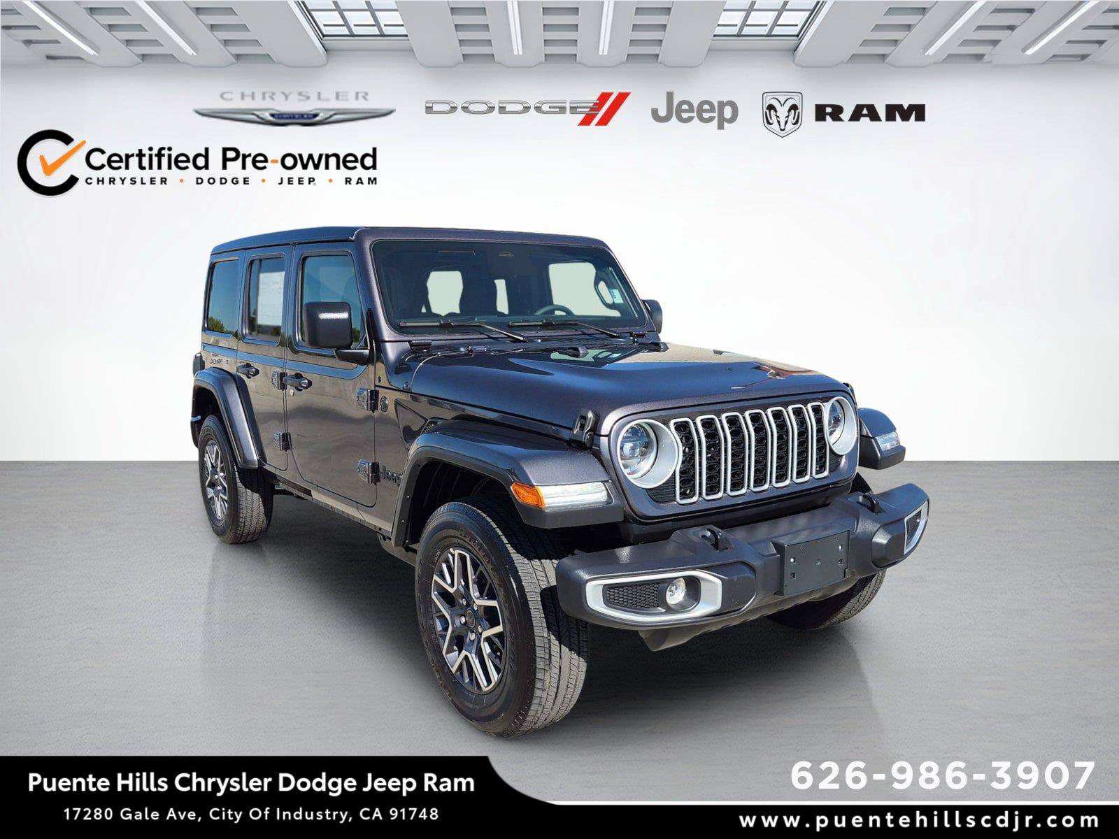 Certified 2026 Jeep Wrangler Unlimited Sahara AWD/4WD image 1