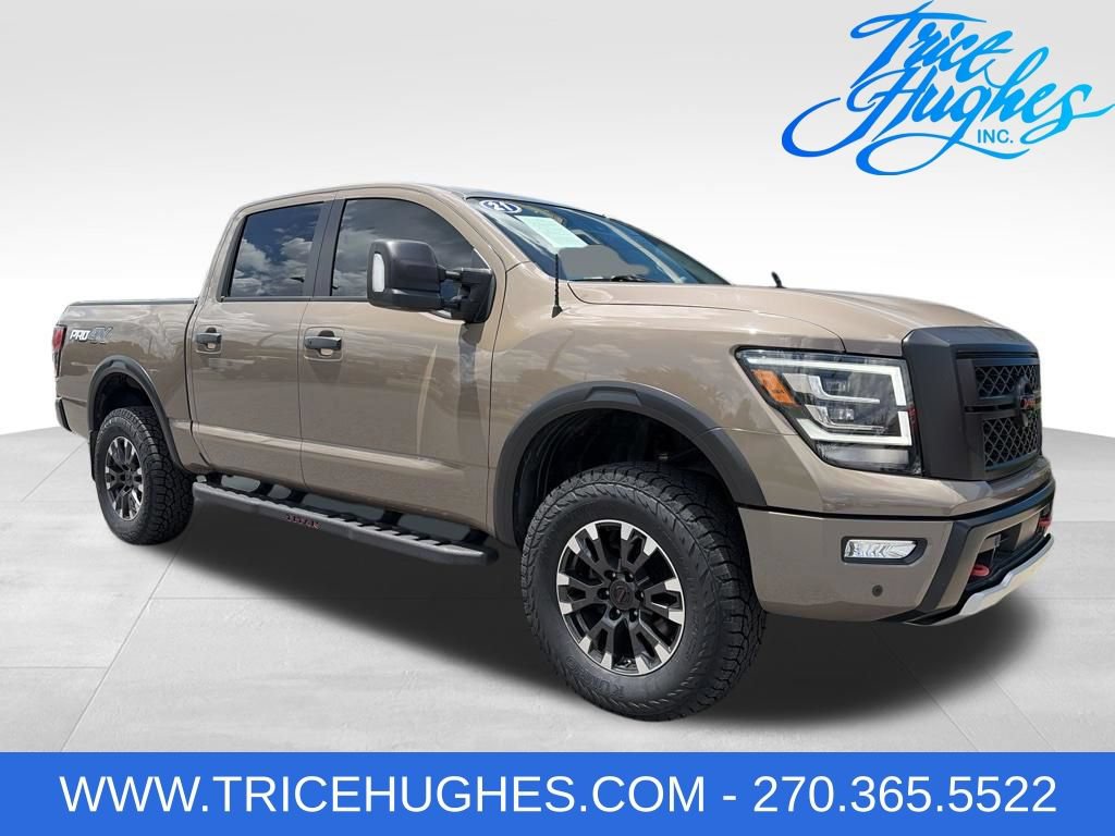 Used 2021 Nissan Titan PRO-4X w/ Pro-4x Convenience Package AWD/4WD video 1