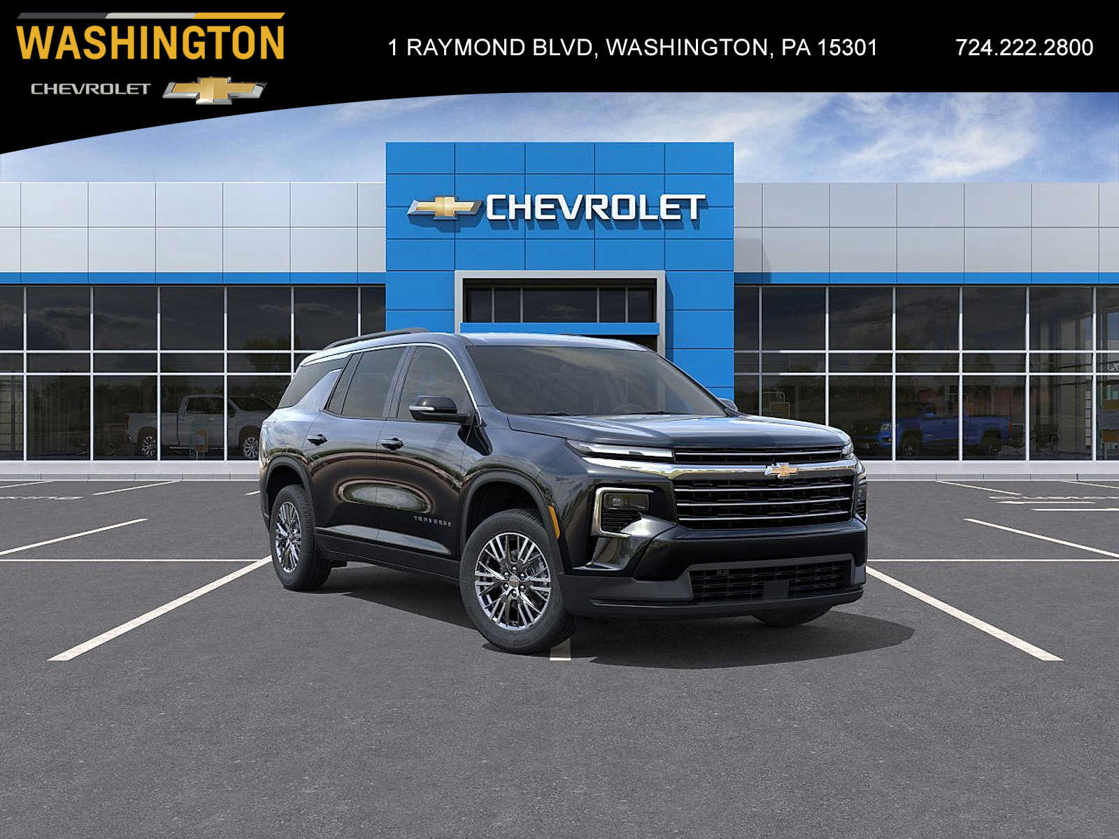 New 2026 Chevrolet Traverse LT w/ LPO, Floor Liner Package AWD/4WD image 1