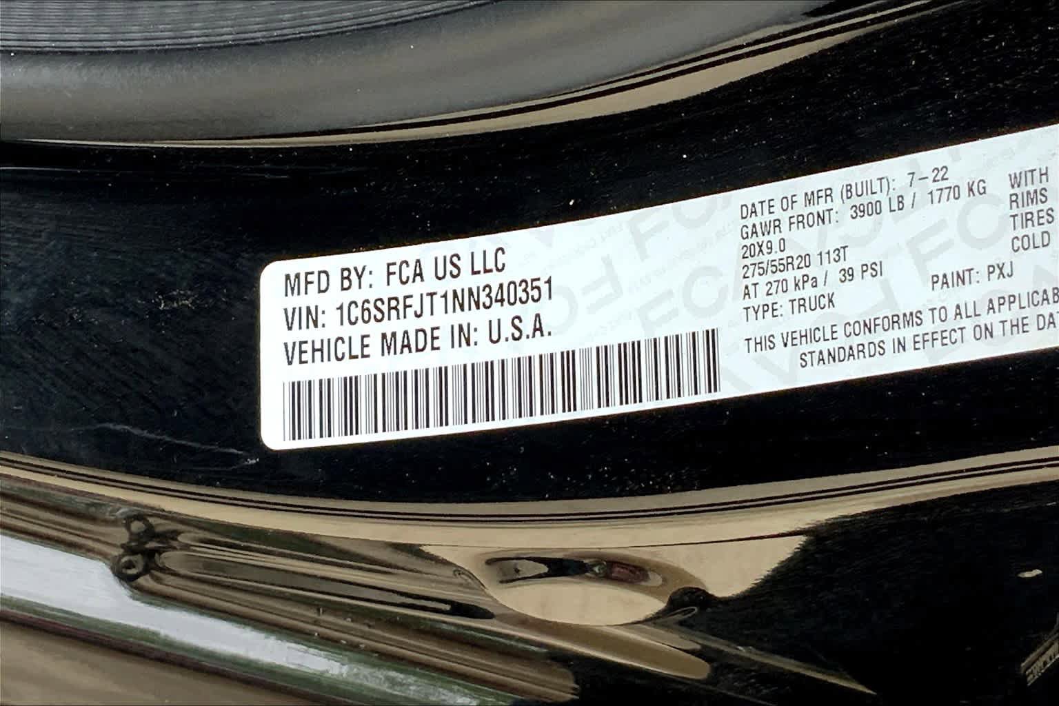 Used 2022 RAM 1500 Laramie AWD/4WD image 35