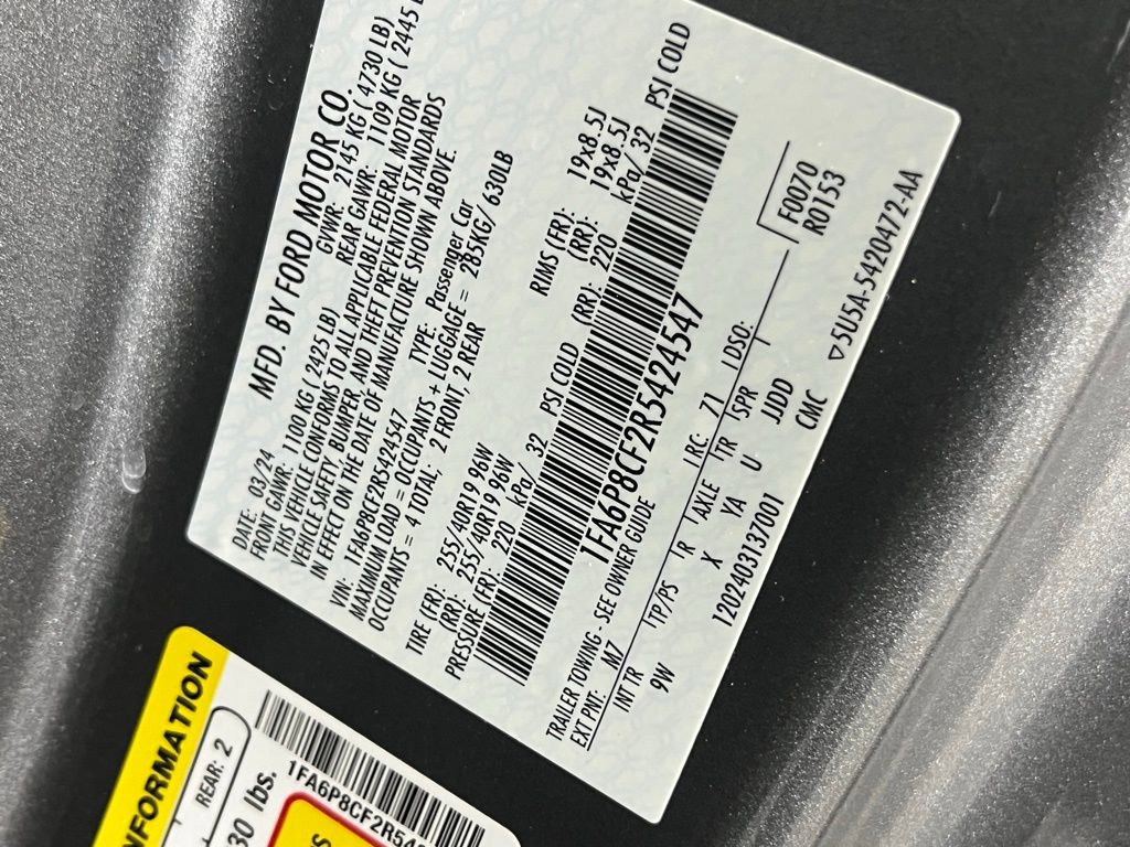 Used 2024 Ford Mustang GT Premium RWD image 28