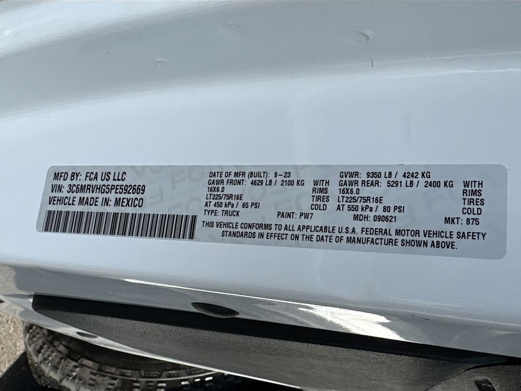 Used 2023 RAM ProMaster 3500 FWD image 21