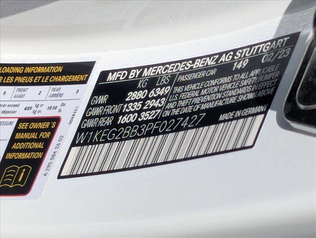 Certified 2023 Mercedes-Benz EQE 350+ Sedan image 25