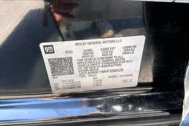 Used 2022 GMC Sierra 3500 Denali w/ Denali Ultimate Package AWD/4WD image 14
