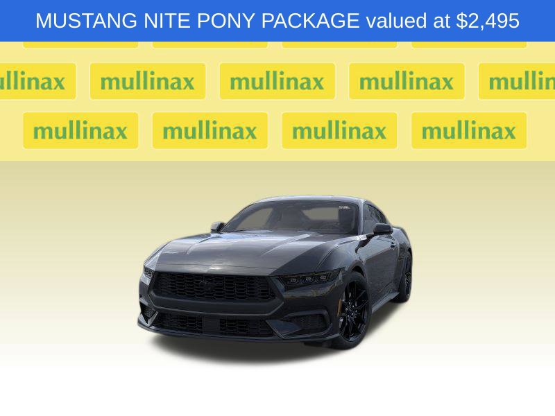 New 2026 Ford Mustang Coupe w/ Mustang Nite Pony Package RWD image 3