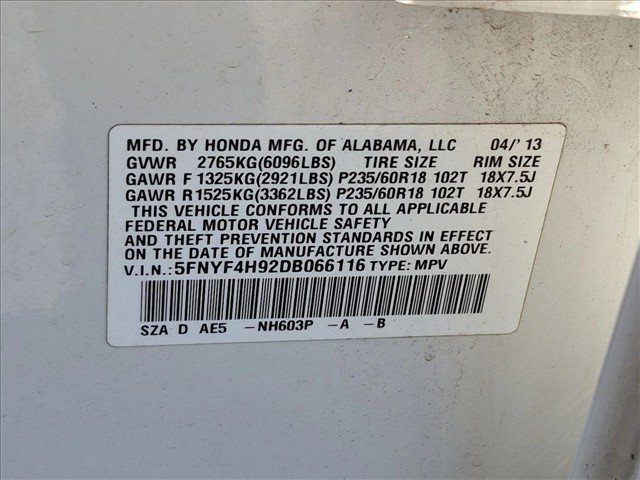 Used 2013 Honda Pilot Touring image 16