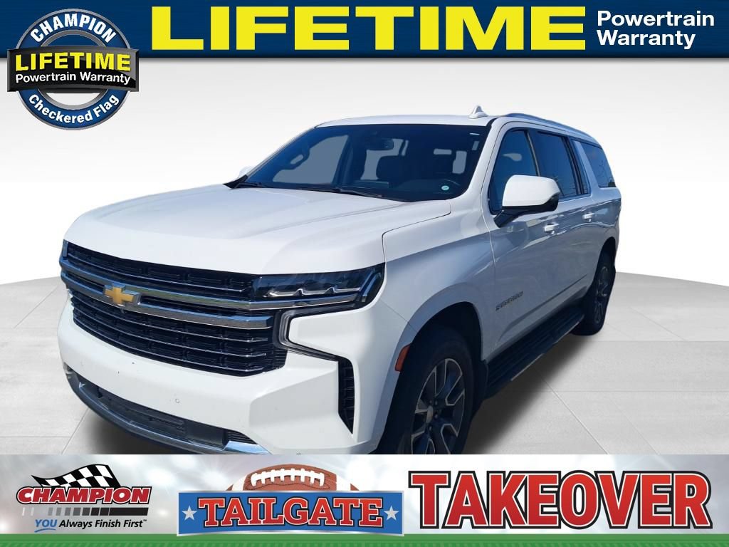 Used 2021 Chevrolet Suburban LT w/ LT Signature Plus Package AWD/4WD image 1