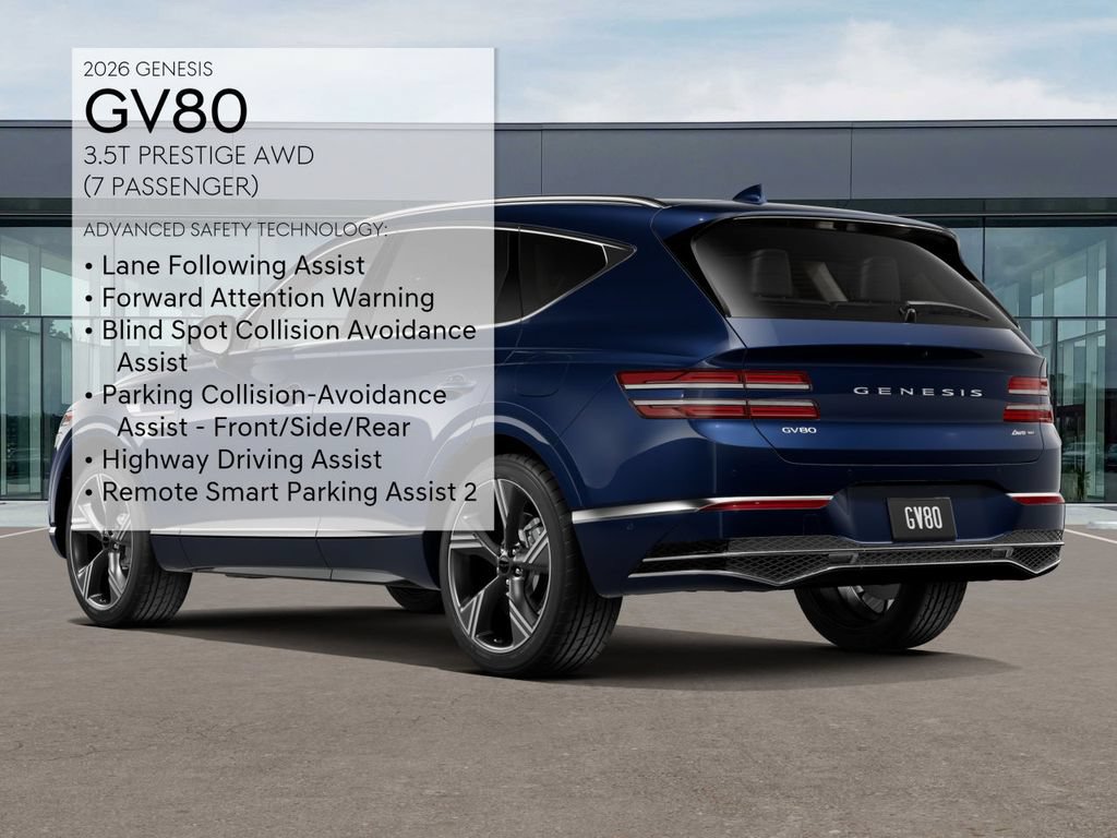 Used 2026 Genesis GV80 3.5T Prestige AWD/4WD image 7