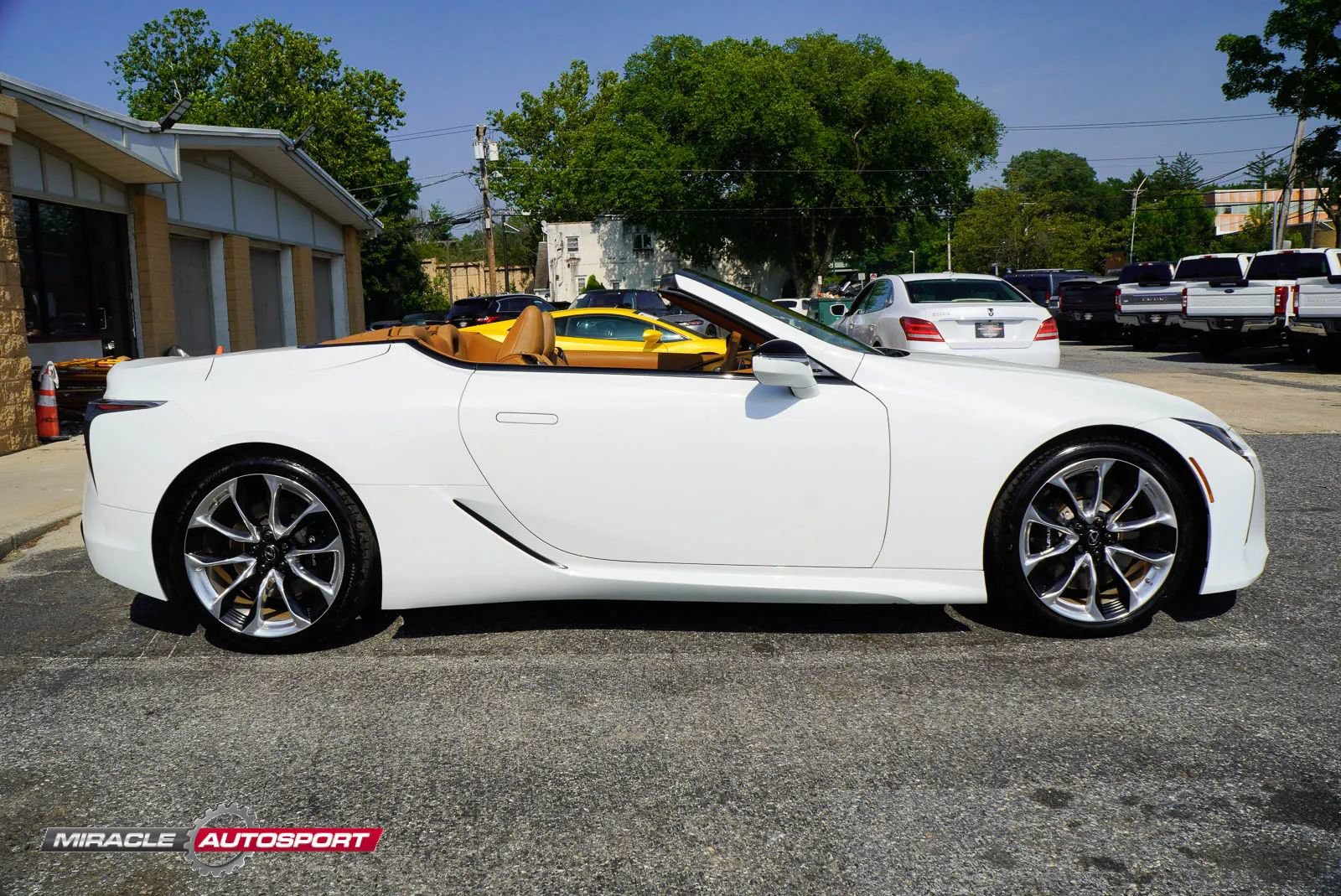 Used 2021 Lexus LC 500 Convertible w/ Touring Package RWD image 8
