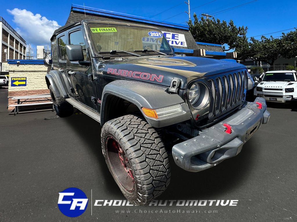 Used 2021 Jeep Wrangler Unlimited Rubicon AWD/4WD image 10