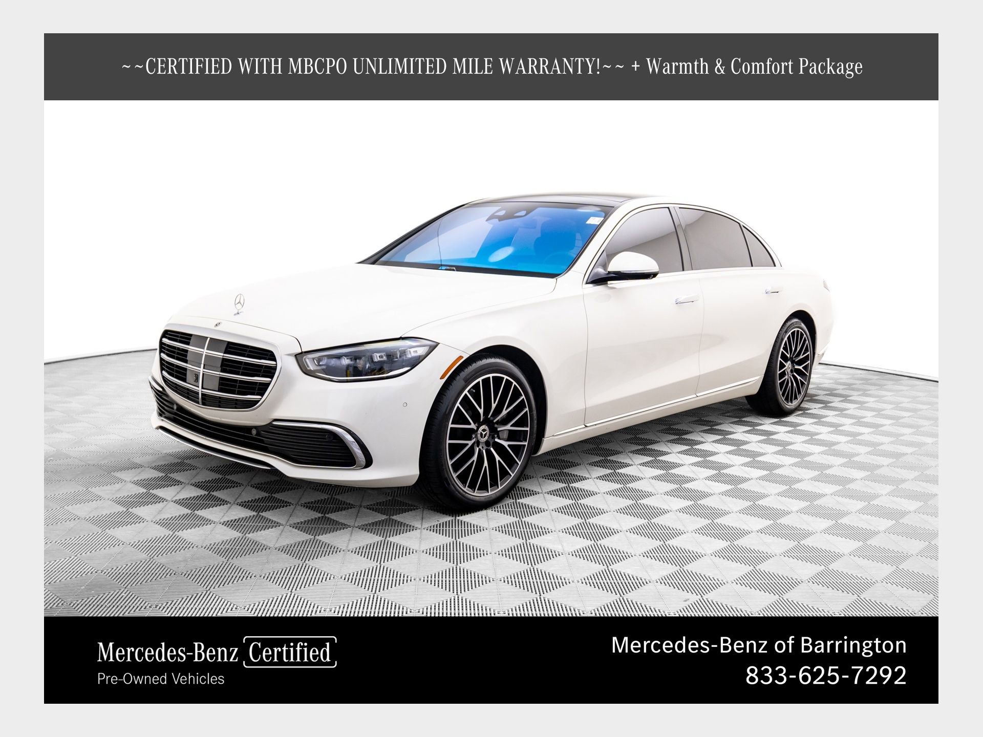 Certified 2023 Mercedes-Benz S 580 4MATIC Sedan image 1