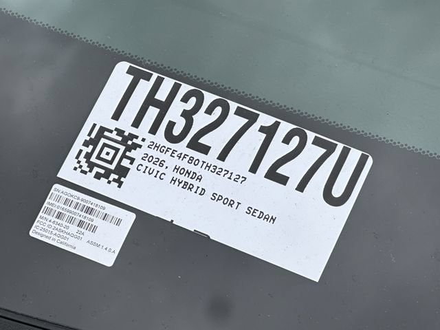 Used 2026 Honda Civic FWD Hybrid Sedan image 34