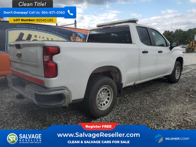 Used 2022 Chevrolet Silverado 1500 W/T w/ WT Value Package RWD image 4