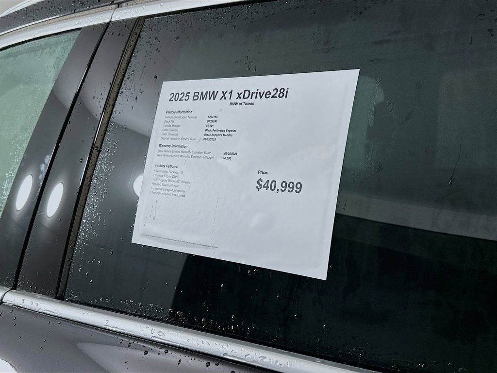 Used 2025 BMW X1 xDrive28i image 12