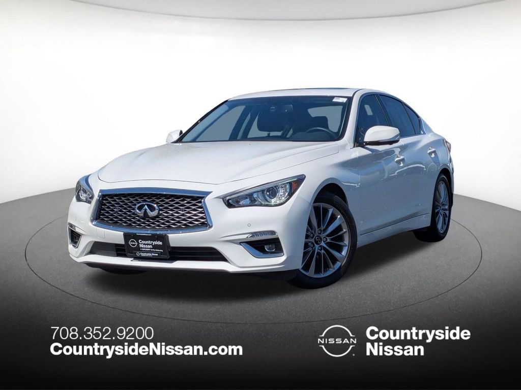 Used 2024 INFINITI Q50 Luxe w/ Cargo Package RWD image 1