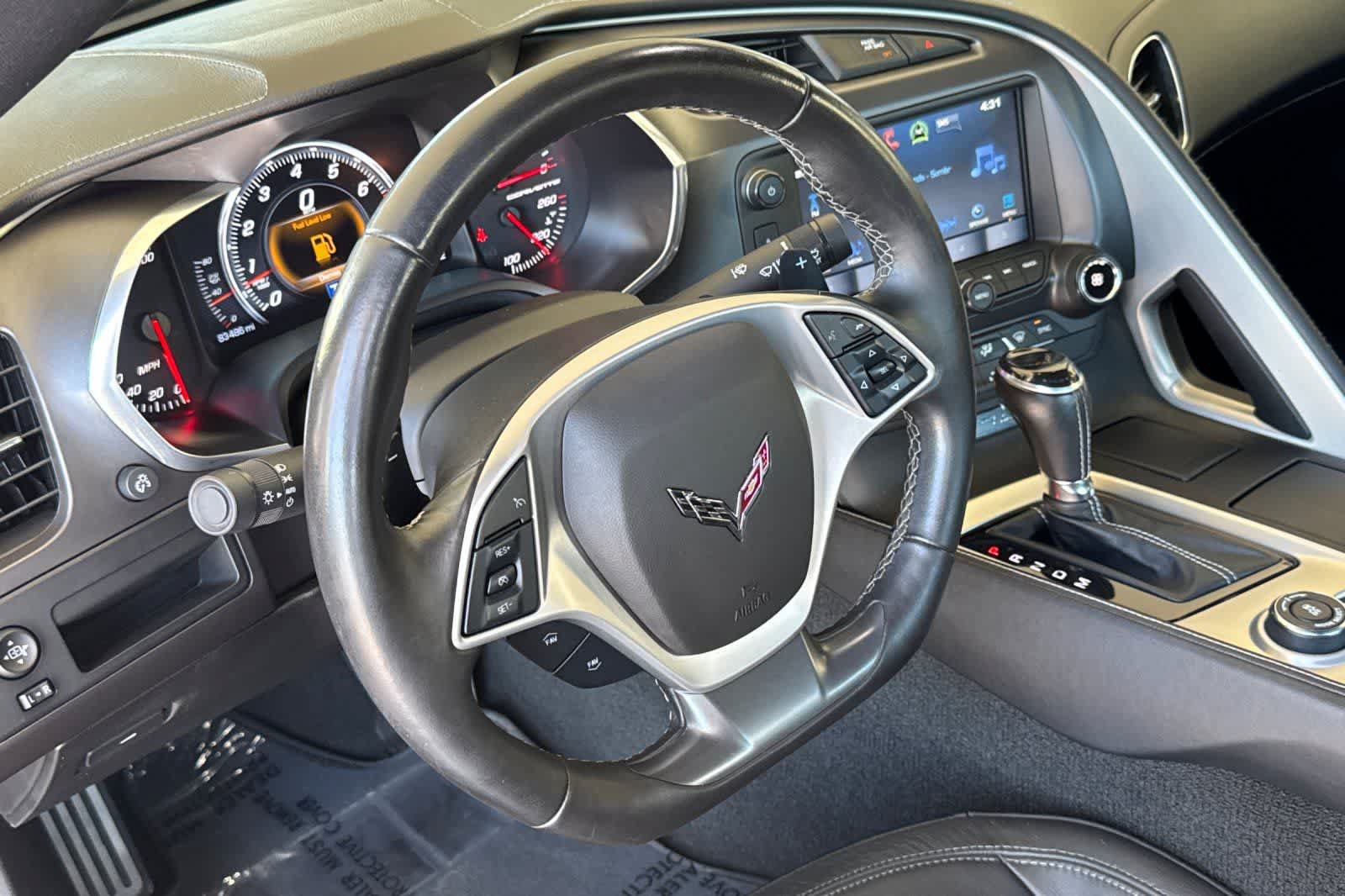 Used 2019 Chevrolet Corvette Stingray Coupe w/ Carbon Flash Badge Package RWD image 13