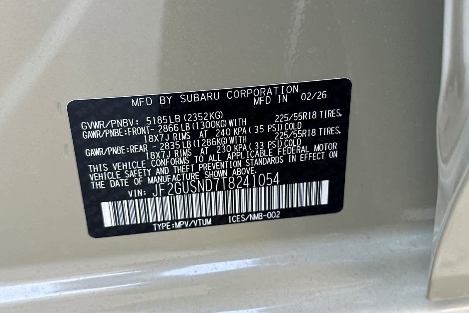New 2026 Subaru Crosstrek 2.5i Limited AWD/4WD image 34
