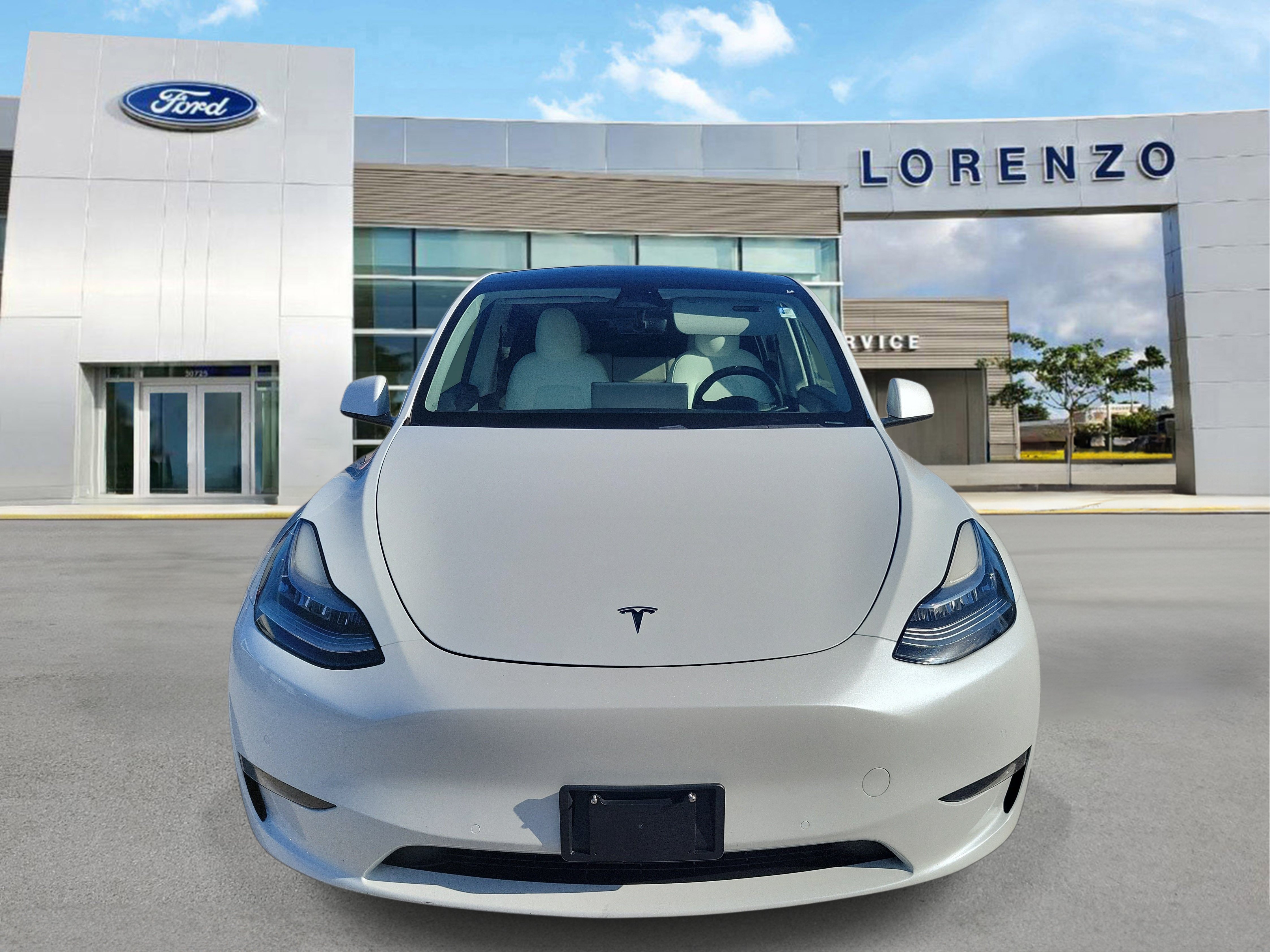 Used 2021 Tesla Model Y Long Range AWD/4WD image 2
