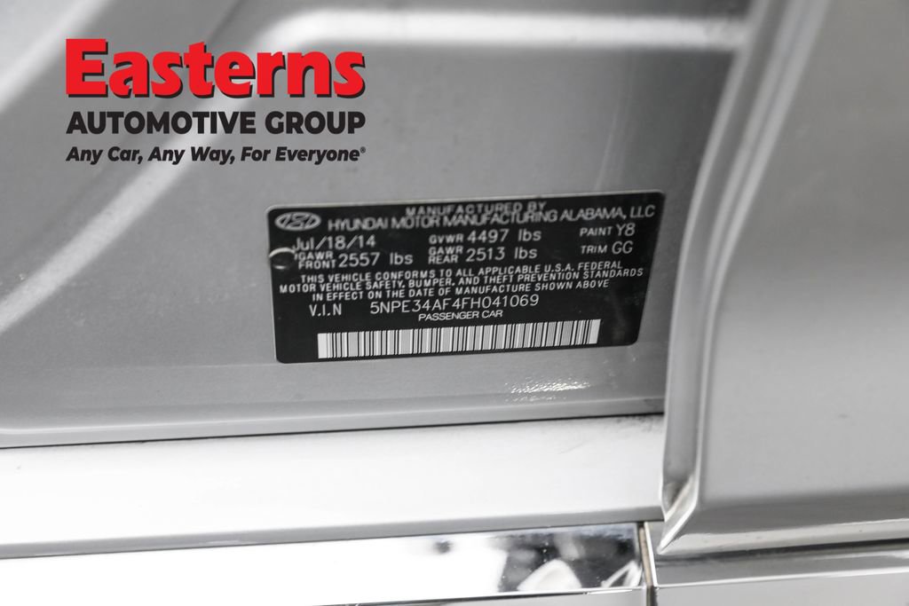 Used 2015 Hyundai Sonata Limited w/ Option Group 05 image 38